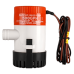Bomba de Achique Sumergible SEAFLO SFBP1-G50-01 / 500 GPH (1,893 LPH) / 12V CD / No Automática / Protección Anti-Aire / Sellos Herméticos / Cableado Marino / Base de Filtro Removible