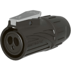 Conector de Alimentación | Núcleo de 3 capas | Carcasa de zinc | Protección RF | Contactos dorados | Alta resistencia | Carcasa PA66 | Resistencia a presión | 20A RMS | Protección IP65