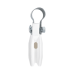 Aislador de Paso o Esquina Blanco con Abrazadera / 33-38 mm / Resina Virgen 100% / Anti-Arqueo / Tubería de Malla Ciclónica