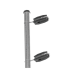 Aislador de Esquina para Cercos Eléctricos / 18 kV / Resinas Vírgenes / Resistencia 7.5-10.2 kg / Anti UV / 66 mm x 31.6 mm