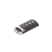 LLavero remoto de 4 Botones de uso rudo ideal para Armado total/parcial/desarmado/pánico. para DSC 433 MHz