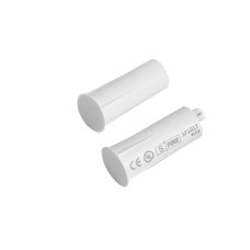 Contacto magnético para puertas y ventanas  aluminio y madera de empotrar color blanco / GAP:19 mm