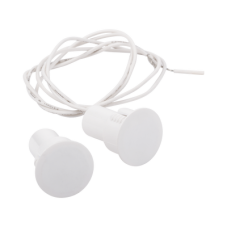 Contacto magnético para puertas y ventanas  Metálicas, aluminio y madera de empotrar color blanco / GAP: 19mm