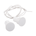 Contacto Magnético Empotrable / GAP 19 mm / Switch NC / Puertas Metálicas, Aluminio y Madera / 12VCC / Blanco / LED Indicador