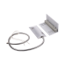 Contacto Magnético para Piso Uso Rudo / GAP 75 mm (3 in) / Cable Blindado 55 cm / Placa de Montaje en L / 12 VCC