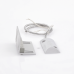 Contacto Magnético para Piso Uso Rudo / GAP 75 mm (3 in) / Cable Blindado 55 cm / Placa de Montaje en L / 12 VCC