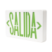 Letrero LED DUAL de SALIDA Universal con alto brillo/uso en pared, lateral o techo/Batería de Respaldo Incluida.