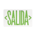 Letrero LED DUAL de SALIDA Universal con alto brillo/uso en pared, lateral o techo/Batería de Respaldo Incluida.