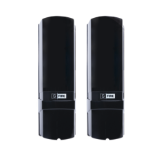 Detector de rayo fotoeléctrico / 3 rayos / 4 frecuencias / 100mts exterior / Alimentacion 12-24 Vcc