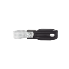 Aislador de paso o esquina con abrazadera incluida de 33-38mm para uso en tubería de malla ciclónica. Aislador de paso o esquina con abrazadera incluida de 33-38mm para uso en tubería de malla ciclónica.