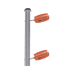 Aislador de color Naranja para postes de esquina de alta Resistencia con Anti UV de uso en cercos eléctricos Aislador de color Naranja para postes de esquina de alta Resistencia con Anti UV de uso en cercos eléctricos