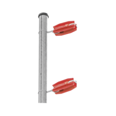 Aislador de color Rojo para postes de esquina de alta Resistencia con Anti UV de uso en cercos eléctricos Aislador de color Rojo para postes de esquina de alta Resistencia con Anti UV de uso en cercos eléctricos