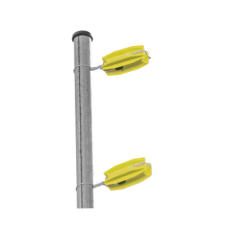 Aislador de color Amarillo para postes de esquina de alta Resistencia con Anti UV de uso en cercos eléctricos Aislador de color Amarillo para postes de esquina de alta Resistencia con Anti UV de uso en cercos eléctricos