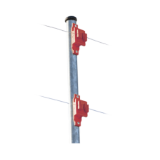 Aislador de Paso color Rojo reforzado para cercos eléctricos, resistente al clima extremoso Aislador de Paso color Rojo reforzado para cercos eléctricos, resistente al clima extremoso