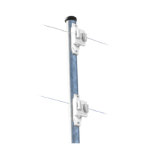 Aislador de Paso Blanco reforzado para cercos eléctricos, resistente al clima extremoso Aislador de Paso Blanco reforzado para cercos eléctricos, resistente al clima extremoso