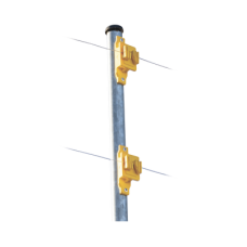 Aislador de Paso color Amarillo reforzado para cercos eléctricos, resistente al clima extremoso Aislador de Paso color Amarillo reforzado para cercos eléctricos, resistente al clima extremoso