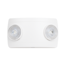 Luz de Emergencia Dual LED ultra compacta/150 lúmenes/Luz fría/Batería de Respaldo Incluida/Botón de test.