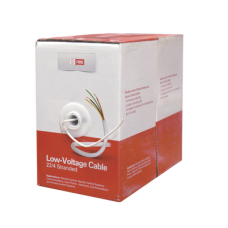 Cable 100% Cobre INDUSTRIAL/  4 x 22 AWG/ de color blanco / 305m / para aplicaciones en sistemas de Intrusión / Control de Acceso y TV Porteros