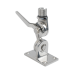 Montaje rotativo de acero inoxidable, 4 posiciones, rosca estándar 1”-14 