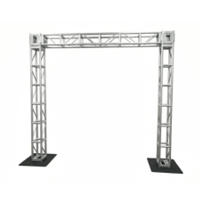 PORTERIA DE ALUMINIO DE 3 METROS DE ALTO POR 3 METROS DE LARGO PARA VIDEOWALLS Y LUCES DE ESCENARIO PORTERIA DE ALUMINIO DE 3 METROS DE ALTO POR 3 METROS DE LARGO PARA VIDEOWALLS Y LUCES DE ESCENARIO
