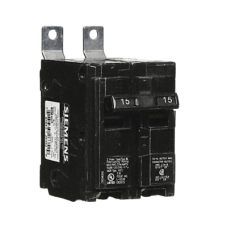 Interruptor automático atornillable tipo BL 2 polos, 15 amp.