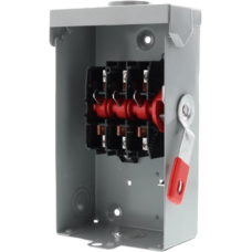 Interruptor de Seguridad GNF322RA, 240Vca, 3 polos, 60 Amp, sin portafusibles, Nema 3R. Interruptor de Seguridad GNF322RA, 240Vca, 3 polos, 60 Amp, sin portafusibles, Nema 3R.