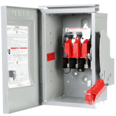 Interruptor de Seguridad HNF363, 600Vca, 3 polos, 100 Amp, sin portafusibles, Nema 1. Interruptor de Seguridad HNF363, 600Vca, 3 polos, 100 Amp, sin portafusibles, Nema 1.
