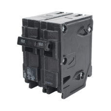 Interruptor automático enchufable tipo QP 2 polos, 100 amp
