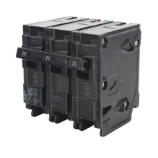 Interruptor automático enchufable tipo QP 3 polos, 20 amp