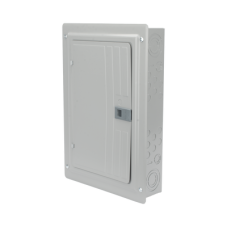 Centro de carga trifásico 3 Fases, 4 Hilos para interruptores QP, de 12 polos - 24 circuitos, 120/240vca, Barras de aluminio 125 Amp, Nema 1, uso interior. Incluye tapa. Centro de carga trifásico 3 Fases, 4 Hilos para interruptores QP, de 12 polos - 24 circuitos, 120/240vca, Barras de aluminio 125 Amp, Nema 1, uso interior. Incluye tapa.