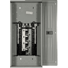 Centro de carga monofásico 1 Fase, 3 Hilos para interruptores QP, de 30 polos - 48 Circuitos, 120/240vca, Barras de aluminio 200 Amp, Nema 1, uso interior. Incluye tapa. Centro de carga monofásico 1 Fase, 3 Hilos para interruptores QP, de 30 polos - 48 Circuitos, 120/240vca, Barras de aluminio 200 Amp, Nema 1, uso interior. Incluye tapa.