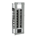Interior de tablero P1, para montar interruptores BL/BQD, 250A, 3F, 4H, 220/127 ó 480/277 V c.a., 18 Circuitos, Barras de Aluminio 