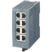 Switch Industrial No Gestionado SCALANCE XB008 / 8 Puertos 10/100 Mbit/s RJ45 / IP20 / 24V AC/DC / Montaje DIN Rail y Pared / PRP / CoS / PROFINET Clase A