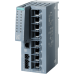 Switch Industrial SCALANCE XC208 / 8 Puertos 10/100 Mbit/s RJ45 / Redundancia PROFINET / Layer 2 Gestionable / IEC 62443-4-2 / -40°C a +70°C / DIN Rail