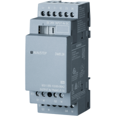 Módulo de Expansión LOGO! DM8 24 / 24V DC / 4 Entradas Digitales / 4 Salidas Digitales / Transistor / Protección IP20 / Certificaciones Globales