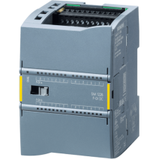 Módulo de Entrada Digital de Seguridad / SM 1226 F-DI 16x24V DC / PROFIsafe / SIL3 IEC 61508 / PL E ISO 13849-1 / 70 mm Ancho / 16 Entradas Configurables