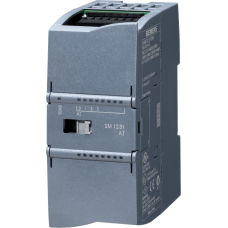 Módulo de Entrada Analógica SIMATIC S7-1200 / SM 1231 / 4 Entradas AI / +/-10V +/-5V +/-2.5V / 0-20mA 4-20mA / 12 bit+sign (13 bit ADC) / IP20 / Certificaciones Globales