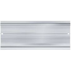 Riel de Montaje SIMATIC S7-1500 / 2000 mm Aluminio / Sin Tornillo de Puesta a Tierra / Para Terminales y Disyuntores / Integrado DIN Rail