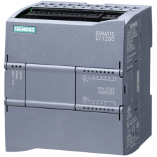 PLC Compacto S7-1200 / CPU 1212C DC/DC/DC / 8 DI 24V DC + 6 DO 24V DC + 2 AI 0-10V / 100 KB Memoria / PROFINET / OPC UA Server / 4 Salidas de Pulso 100 kHz