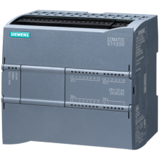 PLC Compacto SIMATIC S7-1200 / CPU 1214C DC/DC/DC / 14 DI + 10 DO + 2 AI / 150 KB Memoria / PROFINET / 100 kHz HSC / OPC UA Server