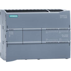 Controlador PLC Compacto / CPU 1215C DC/DC/DC / 14 DI 24V DC + 10 DO 24V DC / 2 AI 0-10V + 2 AO 0-20mA / 2 Puertos PROFINET / Memoria 200 KB / Hasta 100 kHz