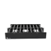 Organizador de Cable Horizontal RouteIT, Doble, Para Rack de 19in, 6in de profundidad, 2UR