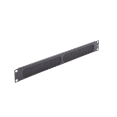 Tapa Ciega para Rack de 19in, Tipo Cepillo de Nylon, para Paso de Cables y Mejor Manejo Térmico, Color Negro, 1UR Tapa Ciega para Rack de 19in, Tipo Cepillo de Nylon, para Paso de Cables y Mejor Manejo Térmico, Color Negro, 1UR