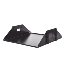 Charola Doble Para Soportar Equipo en Racks de 432 mm de Profundidad, de 19in, 3UR, Color Negro