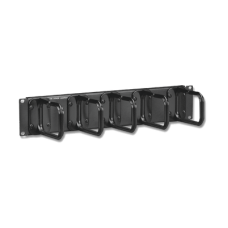 Organizador de cable, para montaje aéreo, con 5 soportes, 2UR Organizador de cable, para montaje aéreo, con 5 soportes, 2UR