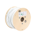 Bobina de Cable Blindado F/UTP de 4 Pares, Z-MAX, Cat6A, Soporte de Aplicaciones 10GBase-T, CM, Color Blanco, 305 Metros (1000 Pies)