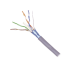 Bobina de Cable Blindado F/UTP de 4 Pares, Z-MAX, Cat6A, Soporte de Aplicaciones 10GBase-T, CM, Color Gris, 305 Metros (1000 Pies)