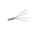 Bobina de Cable U/UTP de 4 Pares, Z-MAX, Cat6A, Soporte de Aplicaciones 10GBase-T, LS0H, Color Violeta, 305 Metros (1000 Pies)