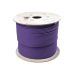 Bobina de Cable U/UTP de 4 Pares, Z-MAX, Cat6A, Soporte de Aplicaciones 10GBase-T, LS0H, Color Violeta, 305 Metros (1000 Pies)