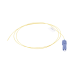 Pigtail de Fibra Óptica SC/UPC Simplex, Monomodo OS1/OS2 XGLO, OFNR, Color Amarillo, 1 Metro (3.28 Pies)